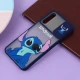 قاب سامسونگ Galaxy A30s / A50s طرح دار سرمه ای محافظ لنزدار کشویی