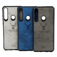 قاب چرمی طرح گوزن Huawei Y6p