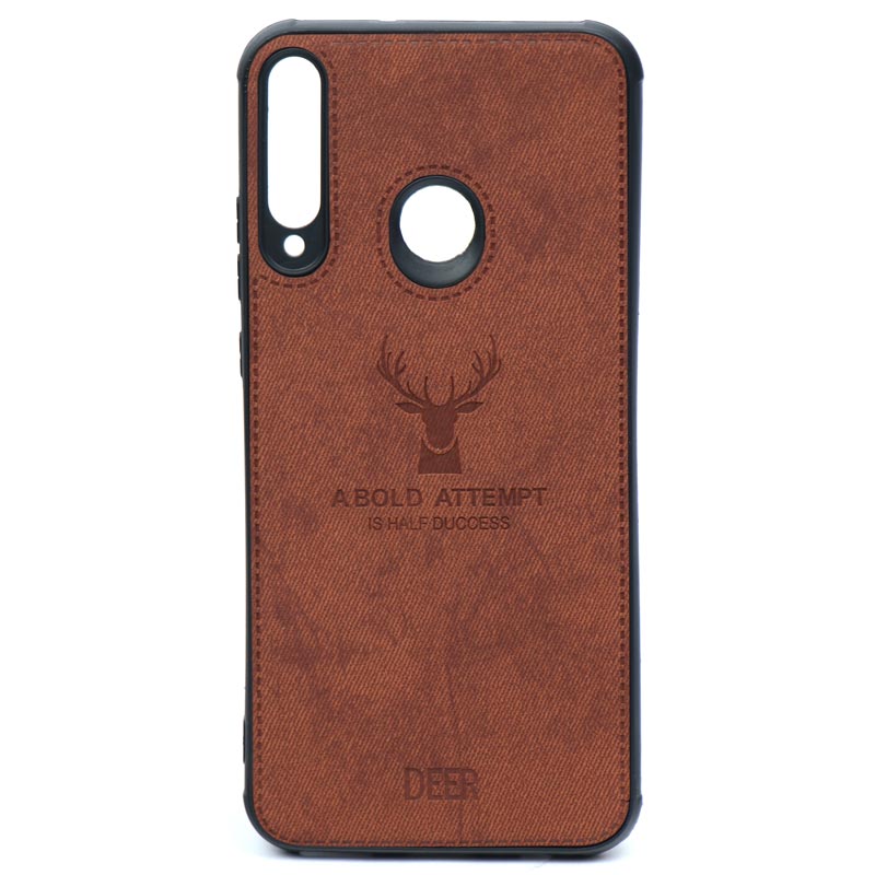 قاب چرمی طرح گوزن Huawei Y7p