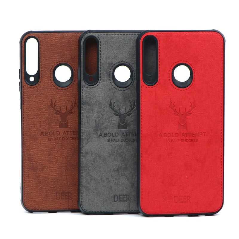قاب چرمی طرح گوزن Huawei Y7p