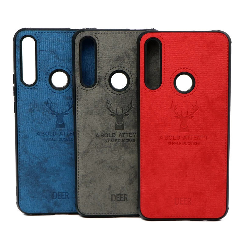 قاب چرمی هواوی Y9 Prime 2019 طرح گوزن