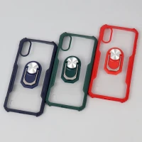 قاب PC شفاف هولدردار Samsung A01