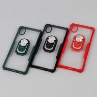 قاب PC شفاف هولدردار Samsung A01 Core