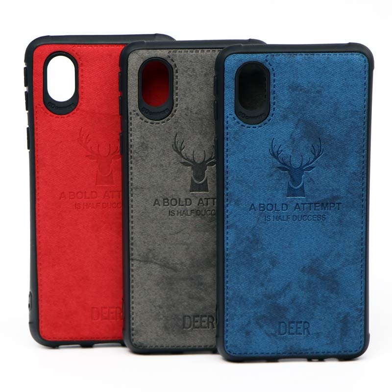 قاب چرمی طرح گوزن Samsung A01 Core