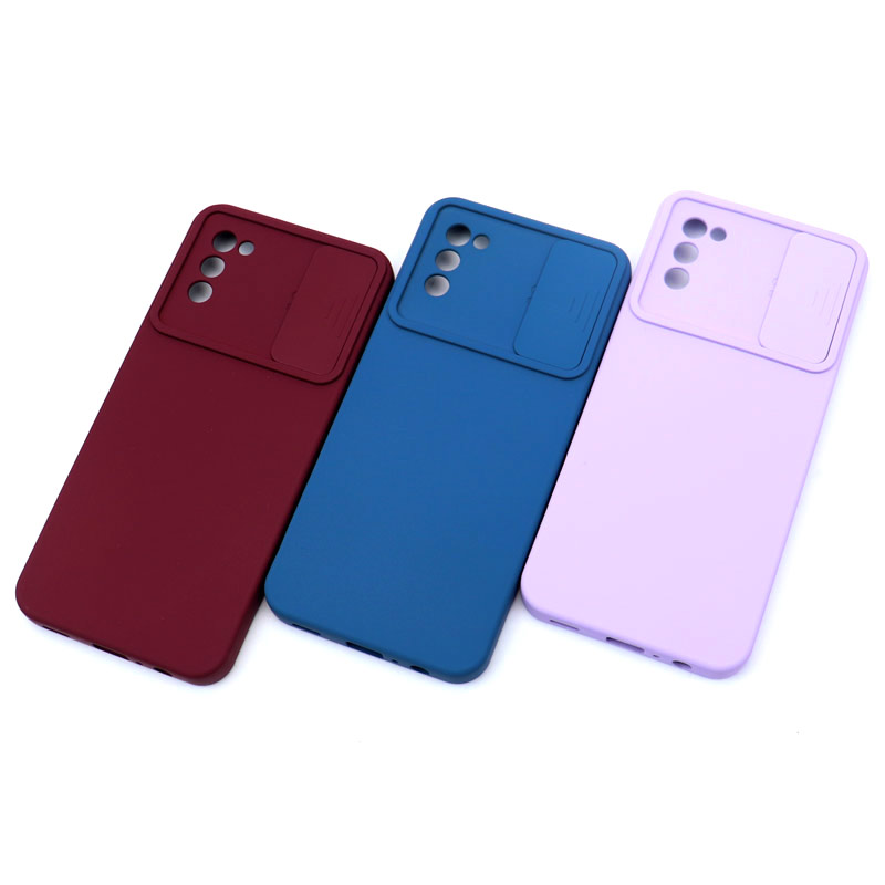 قاب سیلیکونی محافظ لنز کشویی Samsung Galaxy A03s / A02s