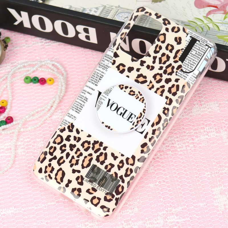 قاب سوپر IMD دور شفاف VOGUE پاپ سوکت دار Samsung A02s / M02s