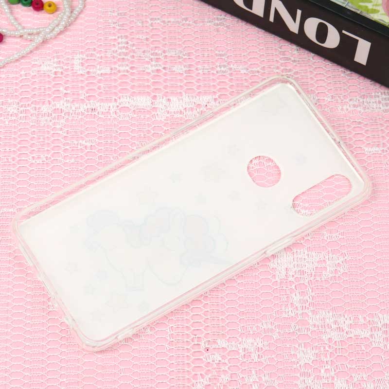 قاب سوپر IMD دور شفاف پاپ سوکت دار Samsung A10s یونیکورن