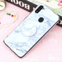 قاب سوپر IMD دور شفاف پاپ سوکت دار Samsung A11 سنگی