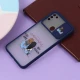 قاب سامسونگ Galaxy A11 / M11 طرح دار سرمه ای محافظ لنزدار کشویی
