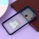 قاب سامسونگ Galaxy A11 / M11 طرح دار سرمه ای محافظ لنزدار کشویی