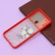 قاب محافظ لنز دار کشویی طرحدار قرمز Samsung A11 / M11
