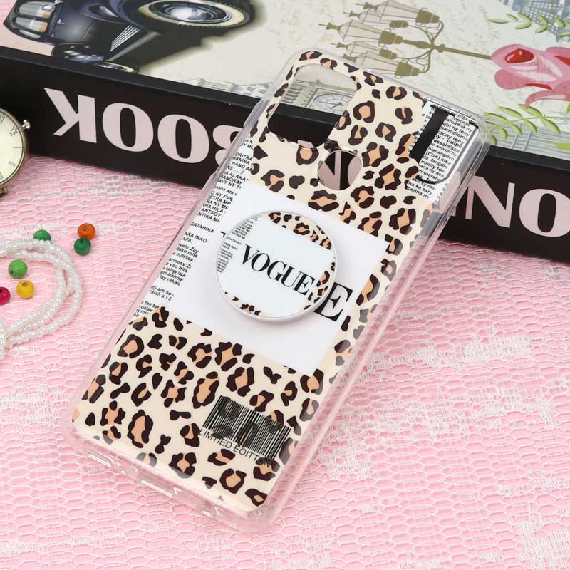 قاب سوپر IMD دور شفاف VOGUE پاپ سوکت دار Samsung A21s