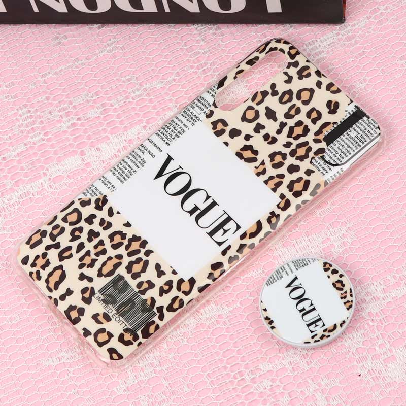 قاب سوپر IMD دور شفاف VOGUE پاپ سوکت دار Samsung A30s / A50s