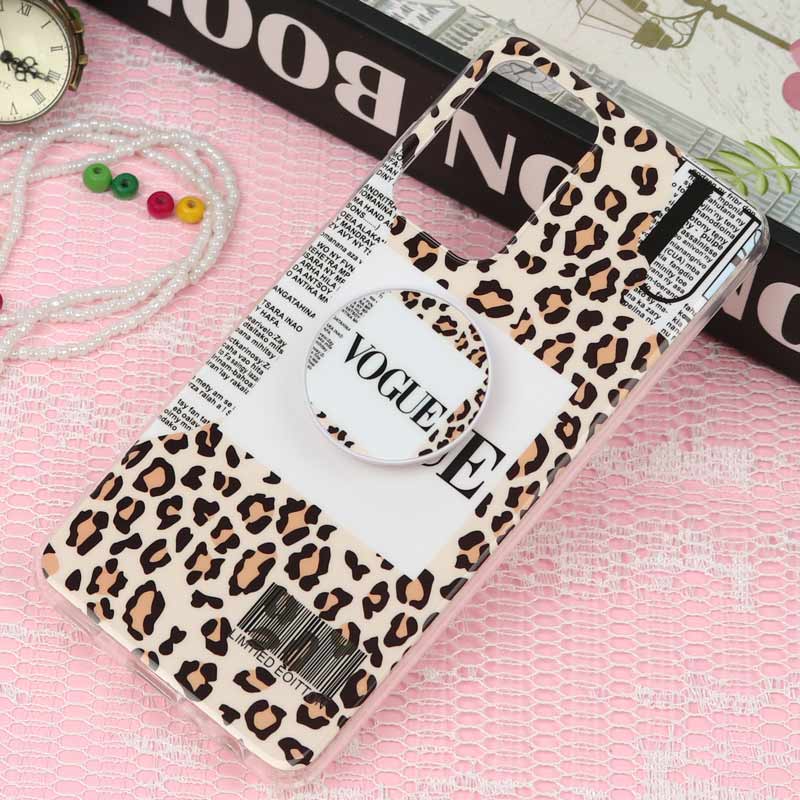 قاب سوپر IMD دور شفاف VOGUE پاپ سوکت دار Samsung A52