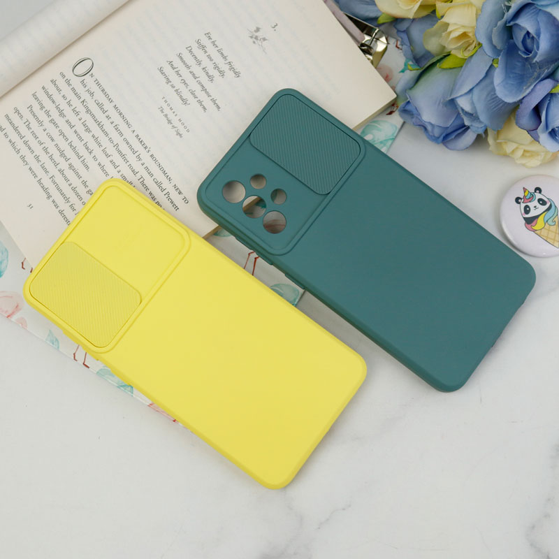 قاب سیلیکونی محافظ لنز کشویی Samsung A52