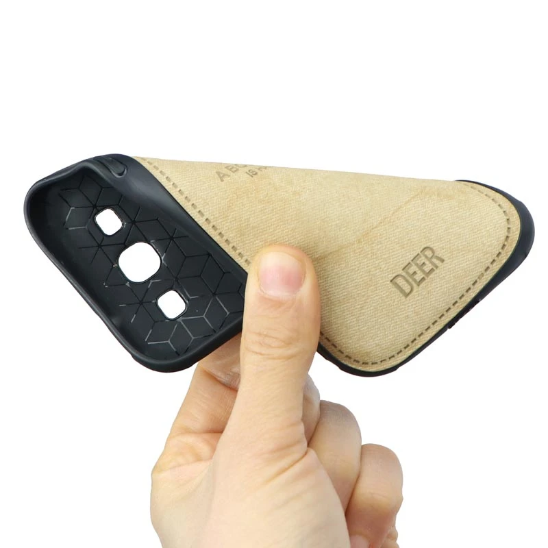 قاب چرمی سامسونگ Galaxy S3 طرح گوزن محافظ لنزدار