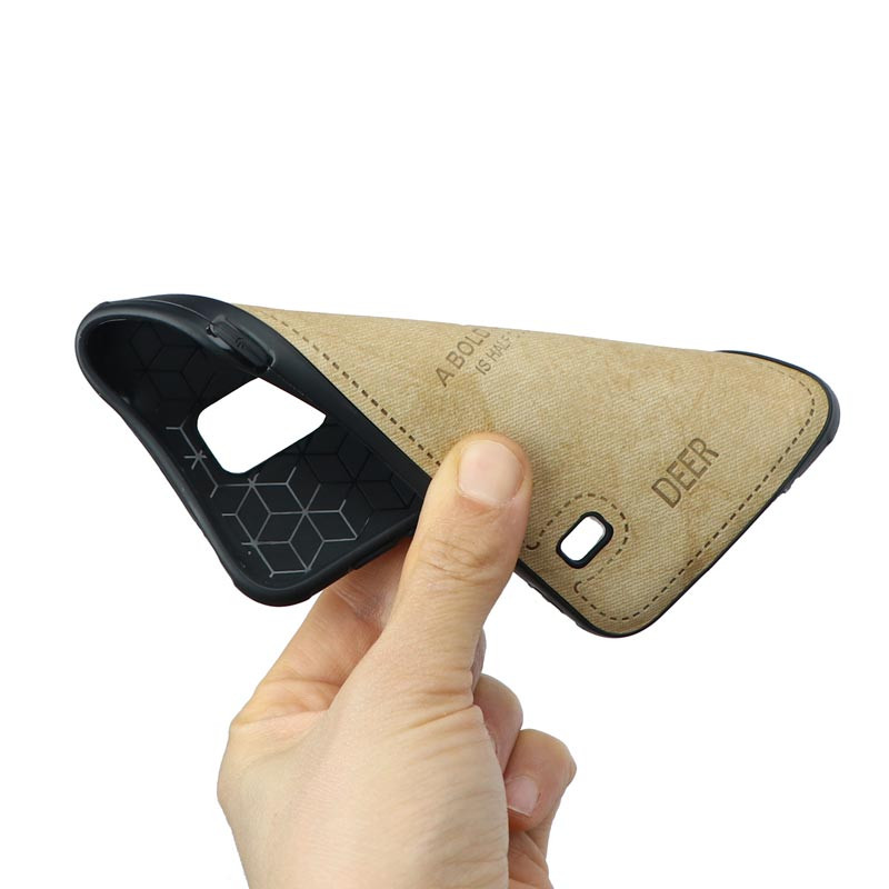 قاب چرمی طرح گوزن  Samsung Galaxy S5