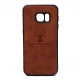 قاب چرمی سامسونگ Galaxy S7 طرح گوزن