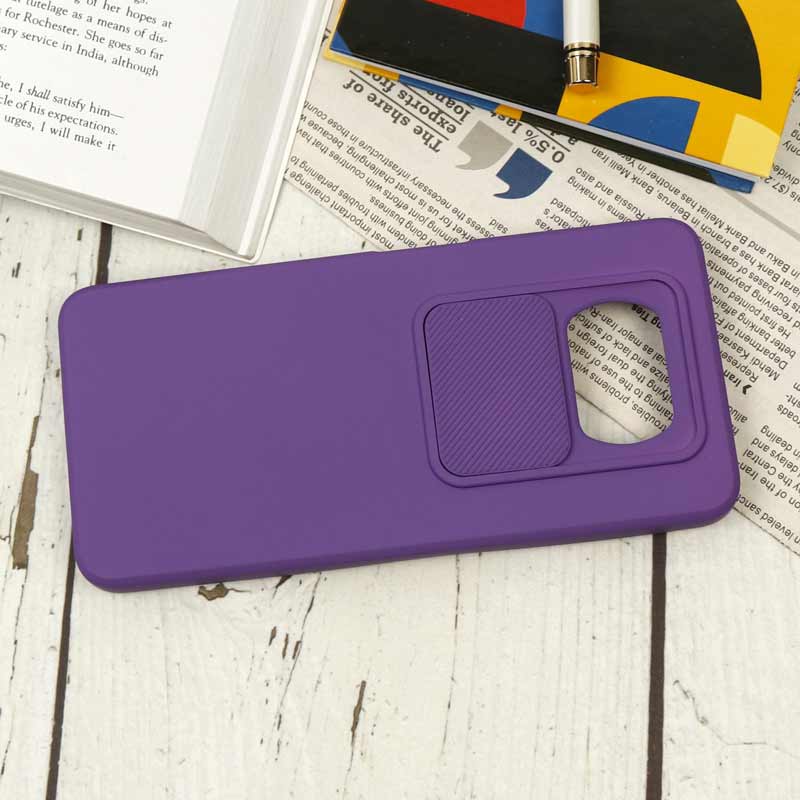 قاب سیلیکونی محافظ لنز کشویی Xiaomi Poco x3/x3 NFC/x3 pro