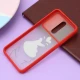 قاب محافظ لنز دار کشویی طرحدار قرمز Xiaomi Redmi 8/8A