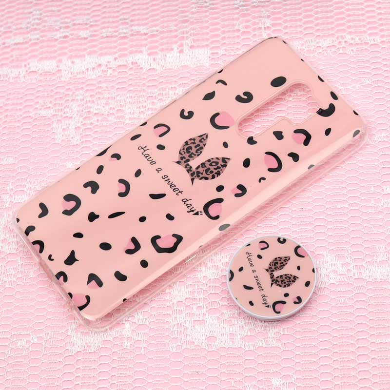 قاب سوپر IMD دور شفاف پاپ سوکت دار Xiaomi Redmi 9 خرگوش