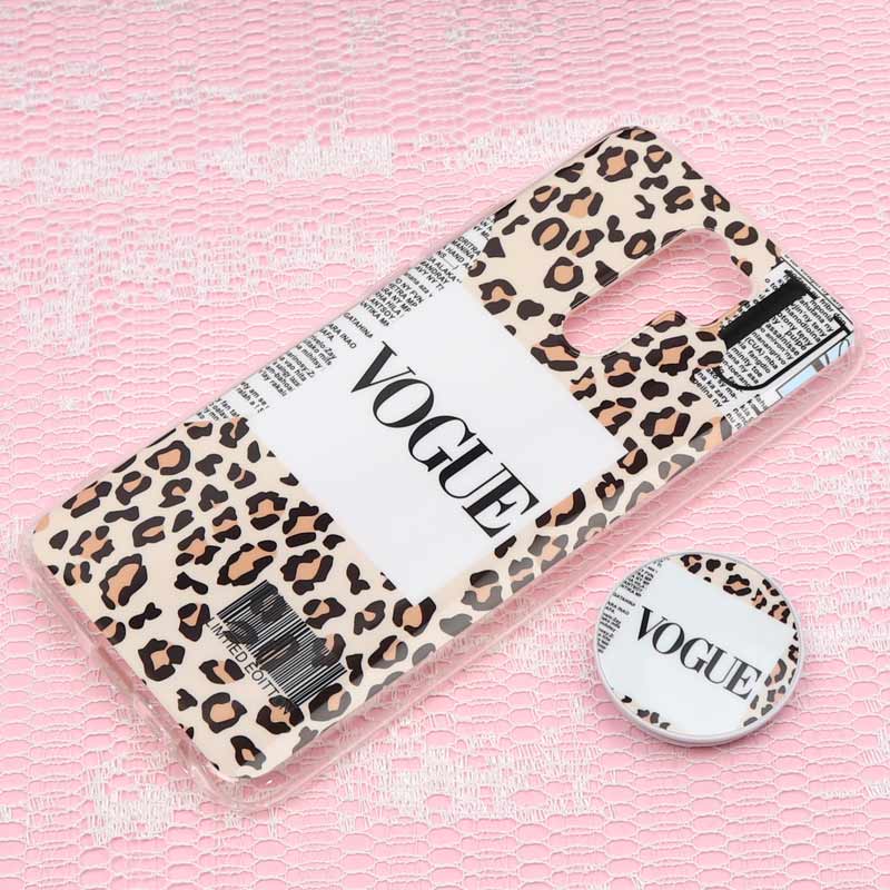 قاب سوپر IMD دور شفاف VOGUE پاپ سوکت دار Xiaomi Redmi 9