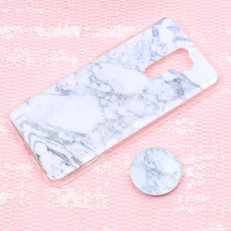 قاب سوپر IMD دور شفاف پاپ سوکت دار Xiaomi Redmi 9 سنگی