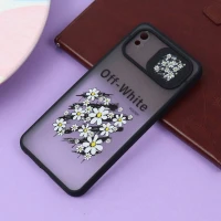 قاب شیائومی Redmi 9A طرح دار مشکی محافظ لنزدار کشویی