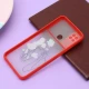 قاب محافظ لنز دار کشویی طرحدار قرمز Xiaomi Redmi 9C