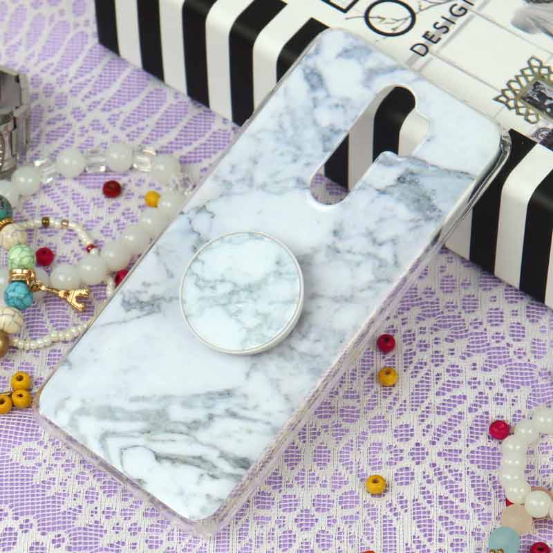 قاب سوپر IMD دور شفاف پاپ سوکت دار Xiaomi Redmi Note 8 Pro سنگی