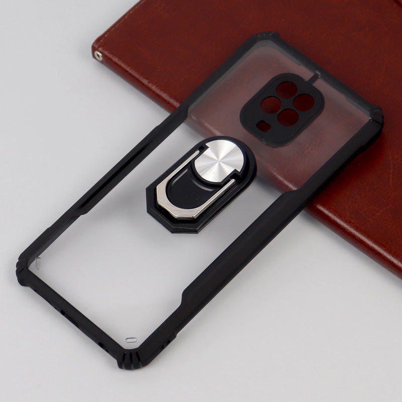 قاب PC شفاف هولدردار Xiaomi Redmi Note 9S / Note 9 Pro
