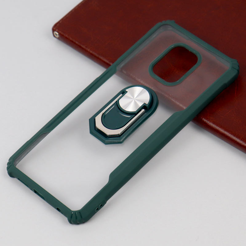 قاب PC شفاف هولدردار Xiaomi Redmi Note 9S / Note 9 Pro