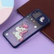 قاب شیائومی Redmi 9A طرح دار سرمه ای محافظ لنزدار کشویی