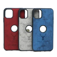 قاب چرمی طرح گوزن iPhone 11