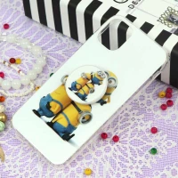 قاب سوپر IMD دور شفاف پاپ سوکت دار iPhone 11 مینیون