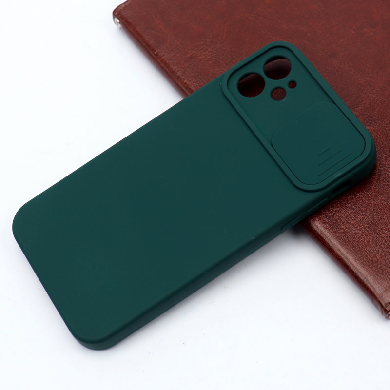 قاب سیلیکونی محافظ لنز کشویی iPhone 11