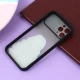 قاب آیفون iPhone 11 Pro طرح دار مشکی محافظ لنزدار کشویی