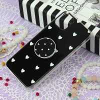 قاب سوپر IMD دور شفاف پاپ سوکت دار iPhone 11 Pro Max قلبی