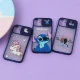 قاب آیفون iPhone 12 Mini طرح دار سرمه ای محافظ لنزدار کشویی