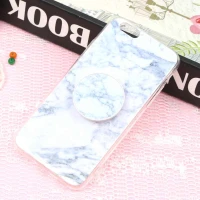 قاب سوپر IMD دور شفاف پاپ سوکت دار iPhone 6/6s سنگی
