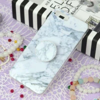 قاب سوپر IMD دور شفاف پاپ سوکت دار iPhone 7 Plus / 8 Plus سنگی