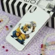 قاب سوپر IMD دور شفاف پاپ سوکت دار iPhone X/XS مینیون