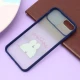قاب آیفون iPhone 7 Plus / 8 Plus طرح دار سرمه ای محافظ لنزدار کشویی