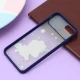 قاب آیفون iPhone 7 Plus / 8 Plus طرح دار سرمه ای محافظ لنزدار کشویی