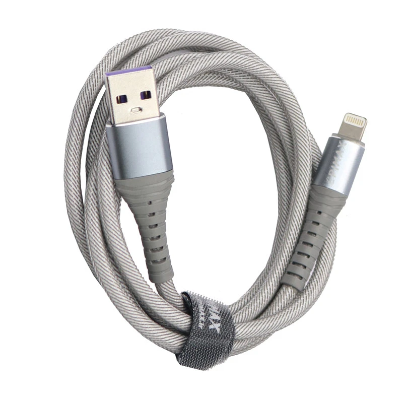 کابل لایتنینگ فست شارژ 5 آمپر اپی مکس EC-12 طول 1.2 متر