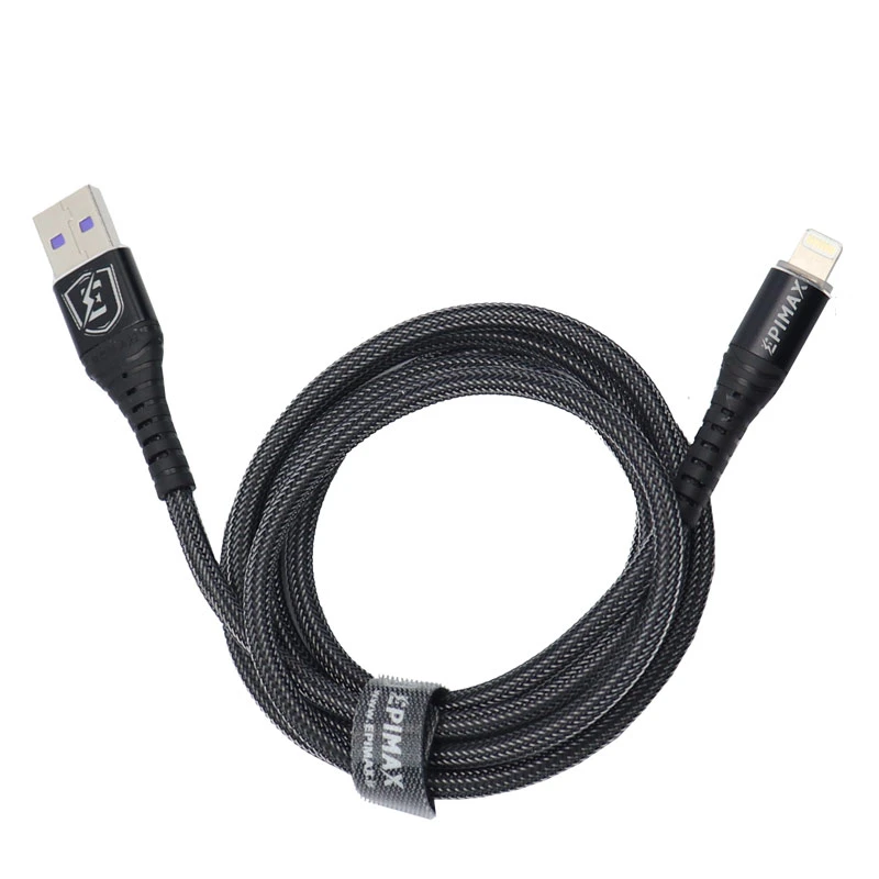 کابل لایتنینگ فست شارژ 5 آمپر اپی مکس EC-12 طول 1.2 متر