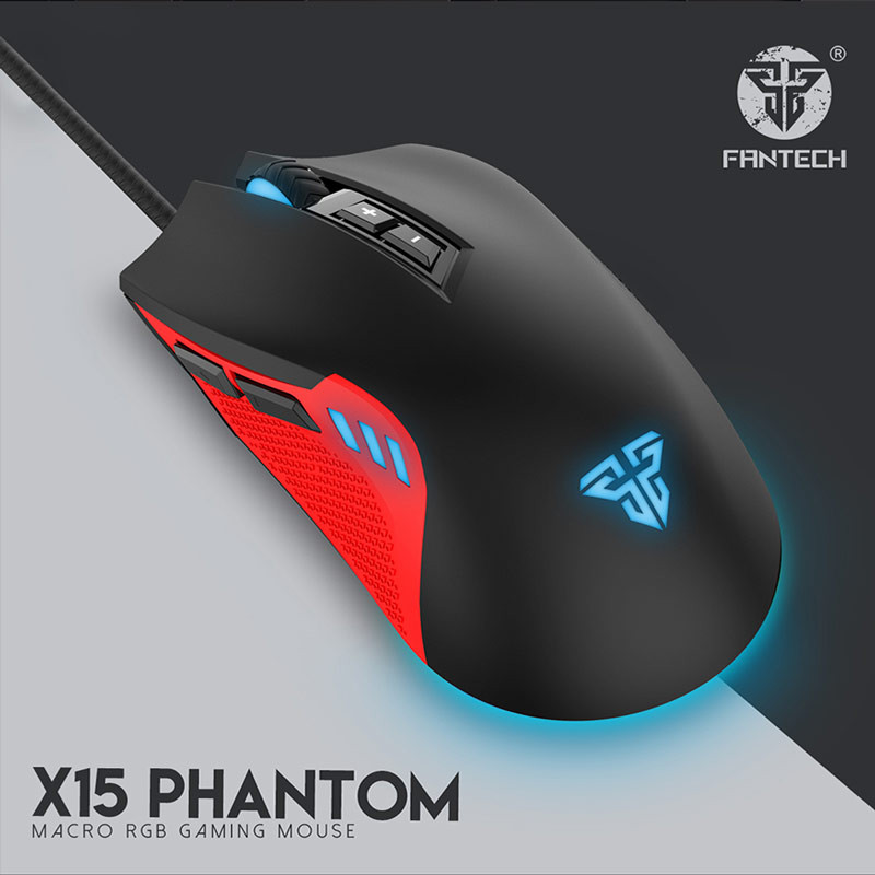 موس گیمینگ فنتک Fantech X15 Phantom Macro RGB