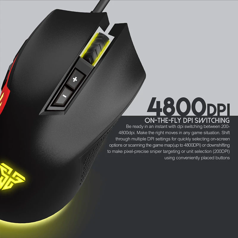موس گیمینگ فنتک Fantech X15 Phantom Macro RGB