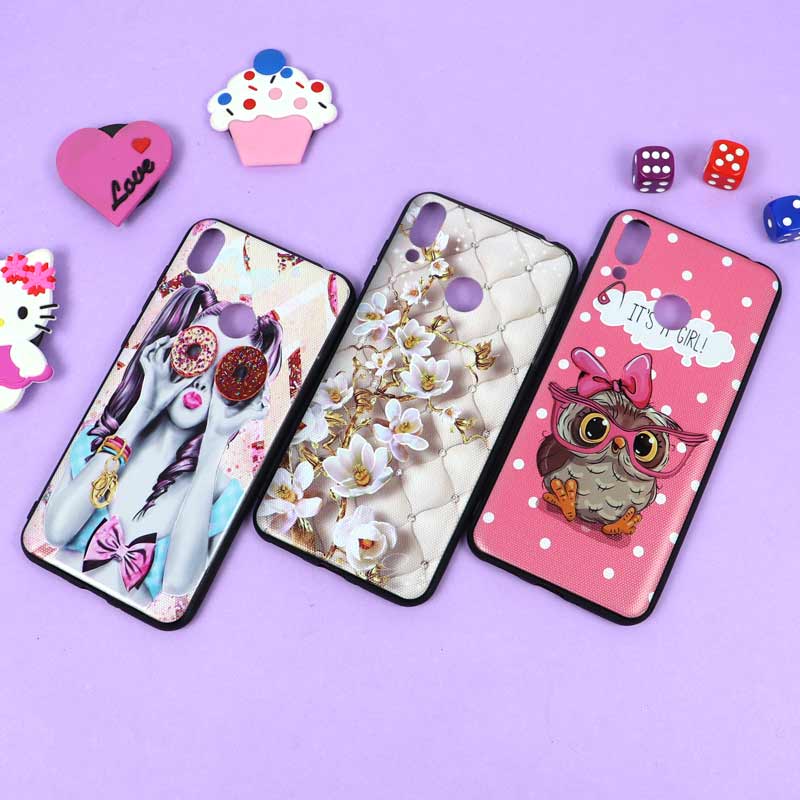 قاب فانتزی برجسته دخترانه هواوی Honor 8C سری 3