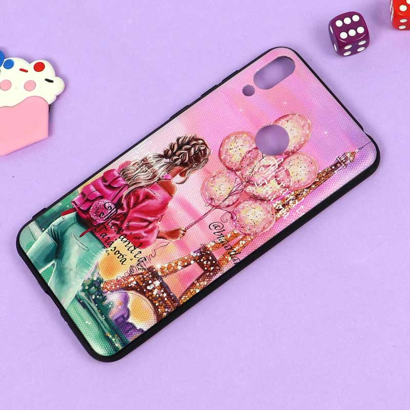 قاب فانتزی برجسته دخترانه هواوی Honor 8C سری 3